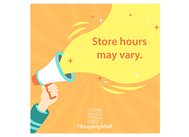 Store hours update